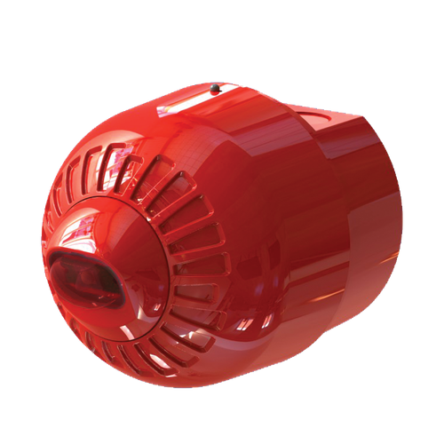 Kidde FAW355 Konvansiyonel VAD LED Flaşör – Duvar Tipi, Derin Taban, Kırmızı Flaş (IP65)