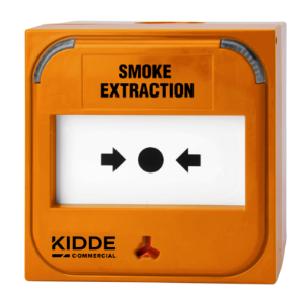 Kidde Excellence KE-DM3010OS99 Adresli Yangın İhbar Butonu – Turuncu (SMOKE EXTRACTION)