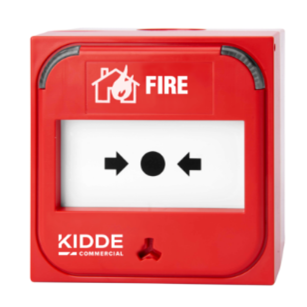 Kidde Excellence KE-DM3010RS27 Adresli Yangın İhbar Butonu – Kırmızı (FIRE)