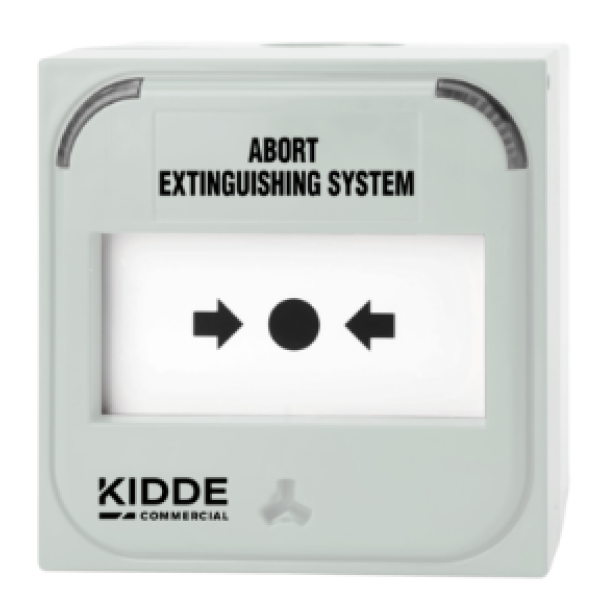 Kidde Excellence KE-DM3010WS99 Adresli Yangın İhbar Butonu – Beyaz (ABORT EXTINGUISHING SYSTEM)