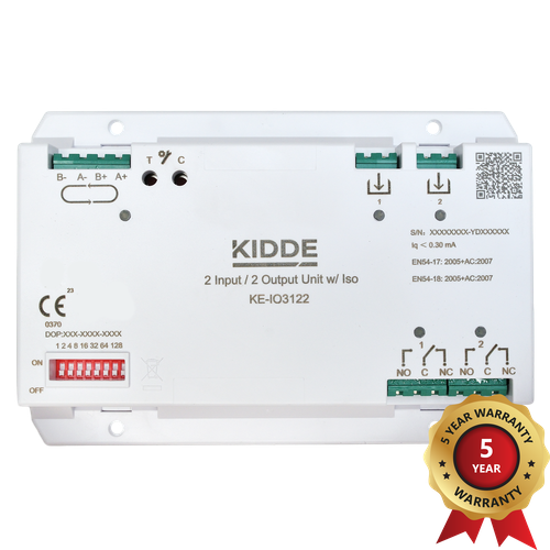Kidde Excellence KE-IO3122 Adresli 2 Giriş / 2 Çıkış Modülü (İzolatörlü) / I/O Unit