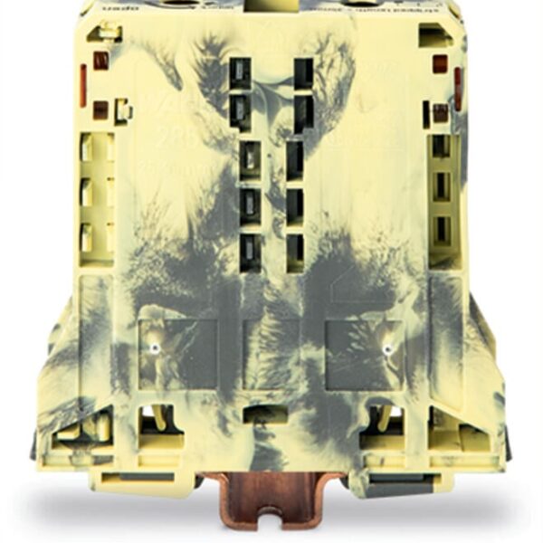 WAGO 285-191 95 mm² Gri-Sarı Yüksek Akım Vidalı Geçiş Klemensi